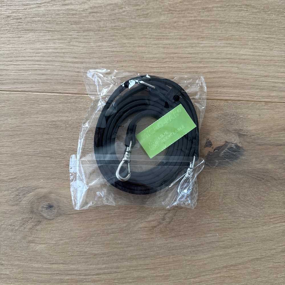 BANDOLIER Harper Black Leather Crossbody Adjustable Strap NEW! Pewter Hardware